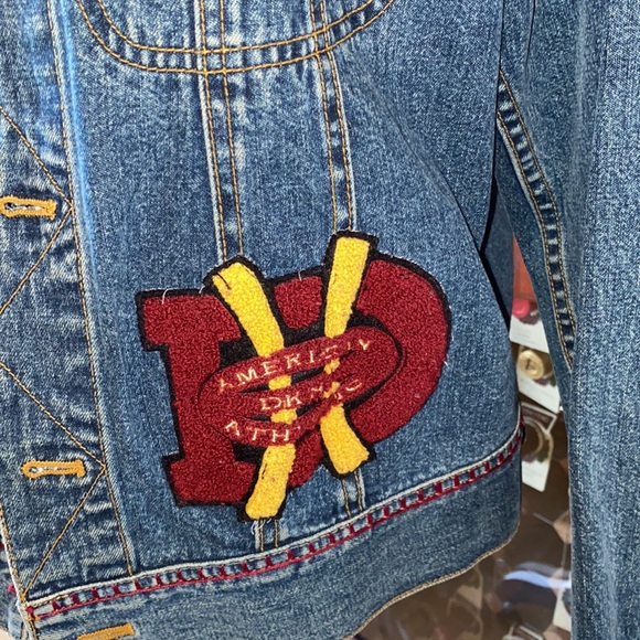 Vintage DKNY Jean Jacket size 8 - Picture 4 of 14